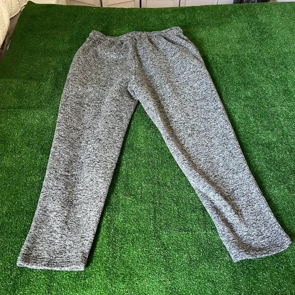 Legend Elastic Waist Drawstring Grey Heather Sweatpants Jogger Pants Big Size 1X - Picture 8 of 13